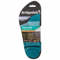 Bridgedale - Women's Trail Run Ultralight Merino Sport 3/4 Crew I - Chaussettes de running -Chaussettes Soldes bridgedale womens trail run ultralight merino sport 3 4 crew i chaussettes de running detail 3