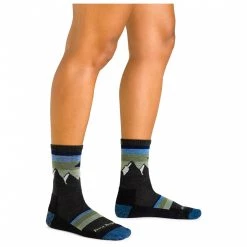 Chaussettes Soldes -Chaussettes Soldes darn tough womens sunset ledge micro crew lightweight cushn chaussettes de randonnee detail 2