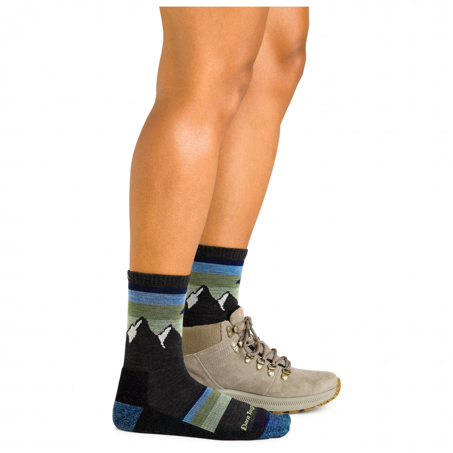 Darn Tough - Women's Sunset Ledge Micro Crew Lightweight Cushn - Chaussettes de randonnée 5 Darn Tough - Women's Sunset Ledge Micro Crew Lightweight Cushn - Chaussettes de randonnée – Image 3