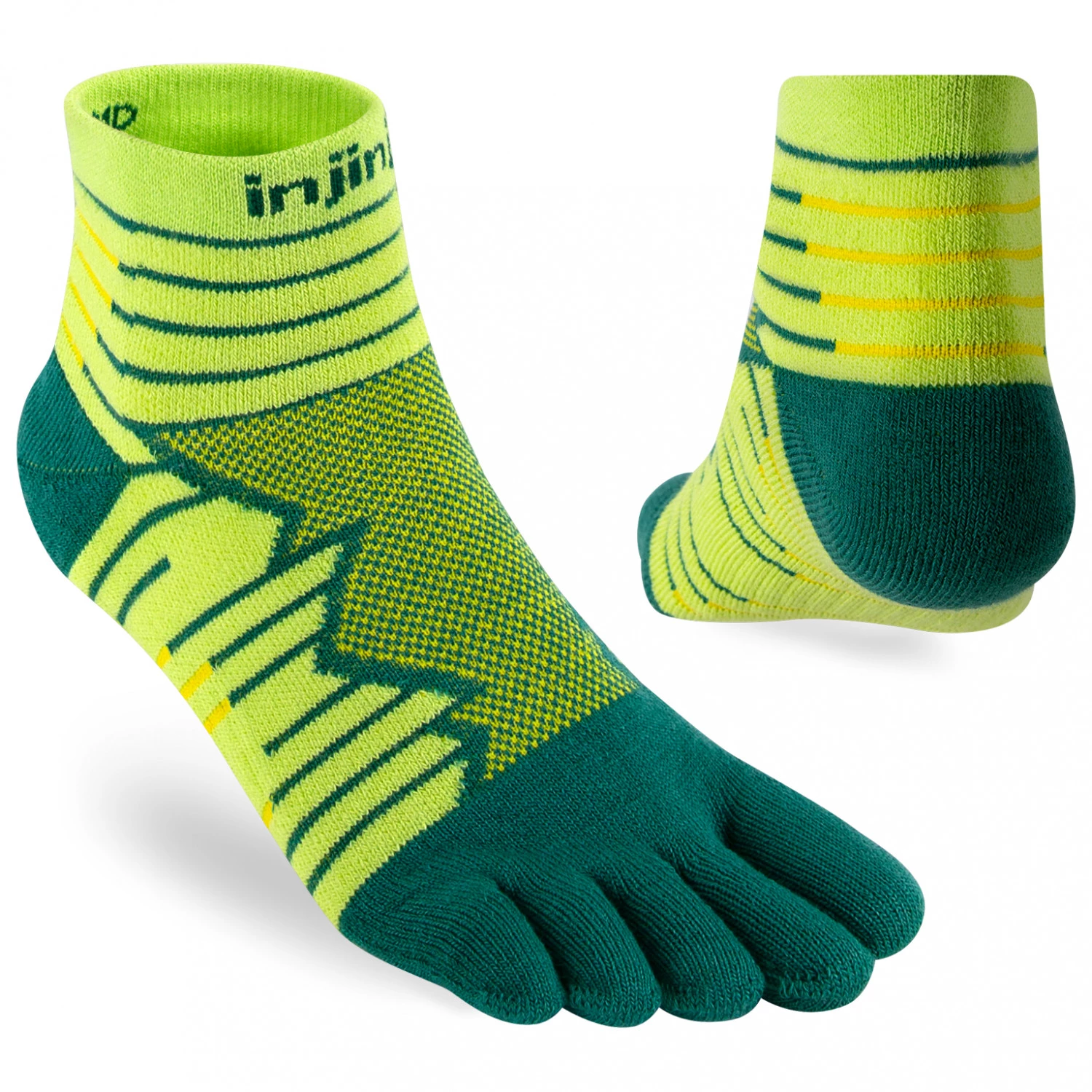Injinji - Run Technical Mini-Crew - Chaussettes de running 4 Injinji - Run Technical Mini-Crew - Chaussettes de running – Image 2
