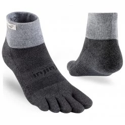 Injinji - Trail Midweight Mini-Crew - Chaussettes de randonnée -Chaussettes Soldes injinji trail midweight mini crew chaussettes de randonnee 2