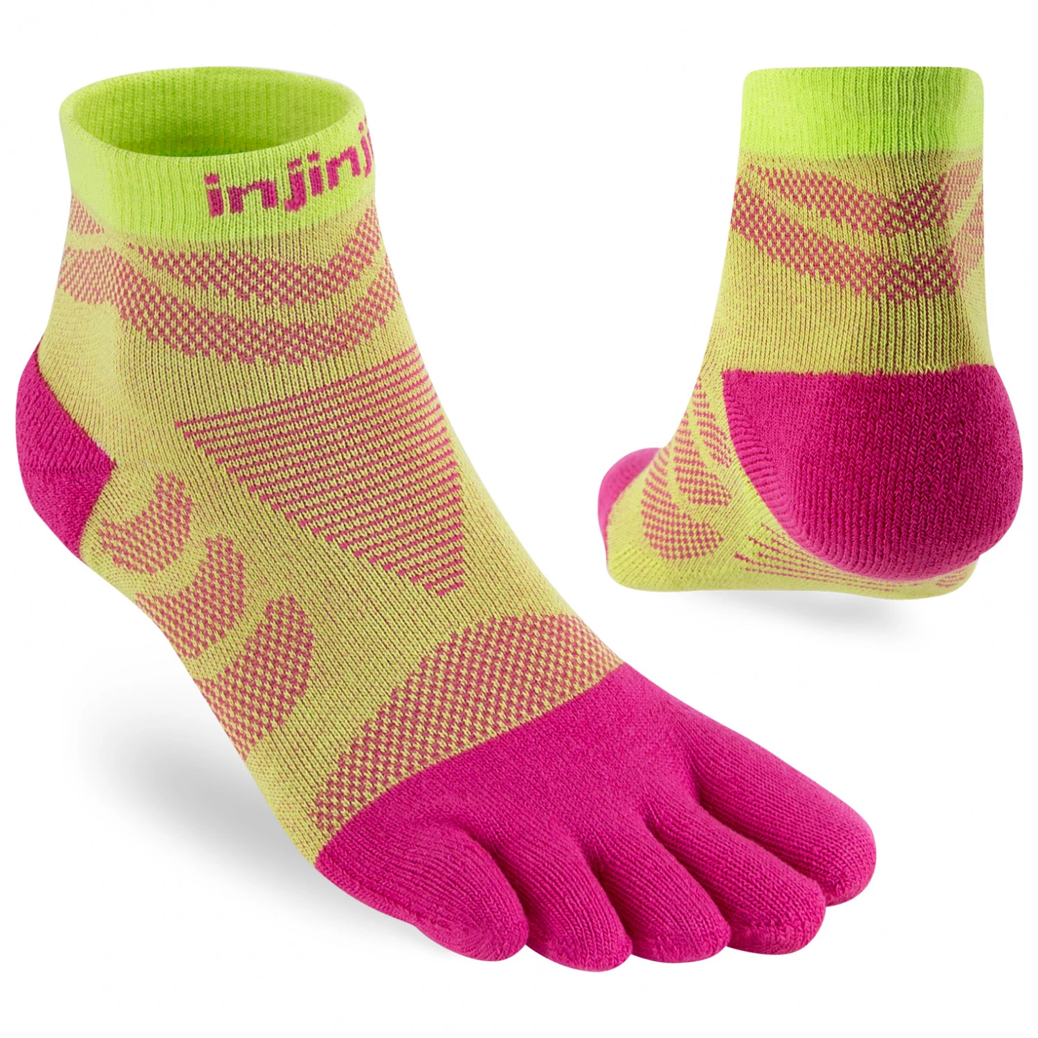 Injinji - Women's Run Technical Mini-Crew - Chaussettes de running 4 Injinji - Women's Run Technical Mini-Crew - Chaussettes de running – Image 2