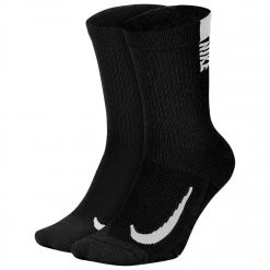 Nike - Multiplier Crew Sock (2 Pair) - Chaussettes de running -Chaussettes Soldes nike multiplier crew sock 2 pair chaussettes de running 1