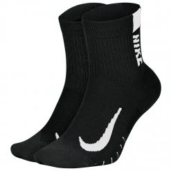 Nike - Multiplier Running Ankle Socks (2 Pair) - Chaussettes de running -Chaussettes Soldes nike multiplier running ankle socks 2 pair chaussettes de running 1