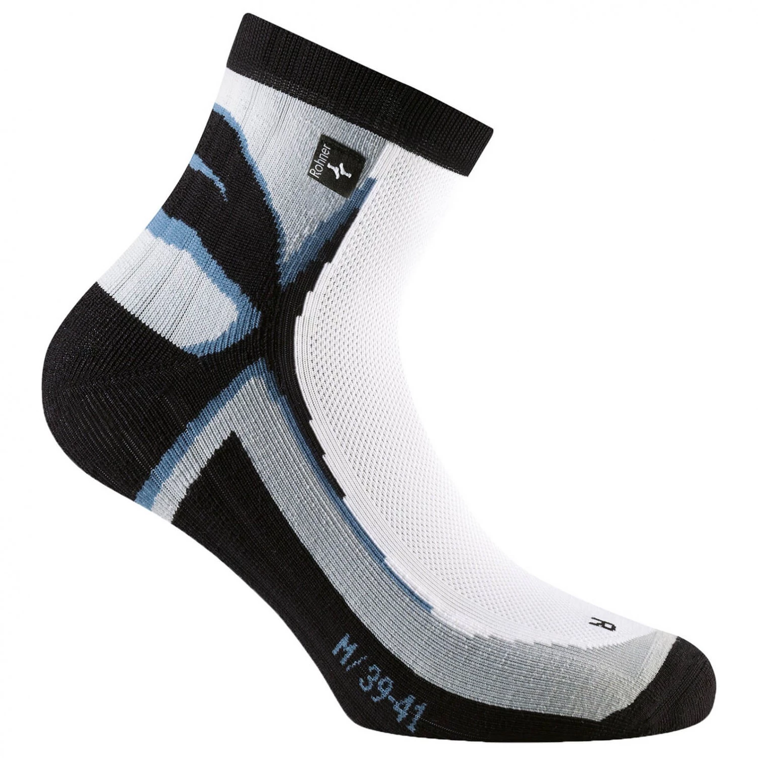 Rohner - R-Power Quarter L/R - Chaussettes de running 3 Rohner - R-Power Quarter L/R - Chaussettes de running – Image 2