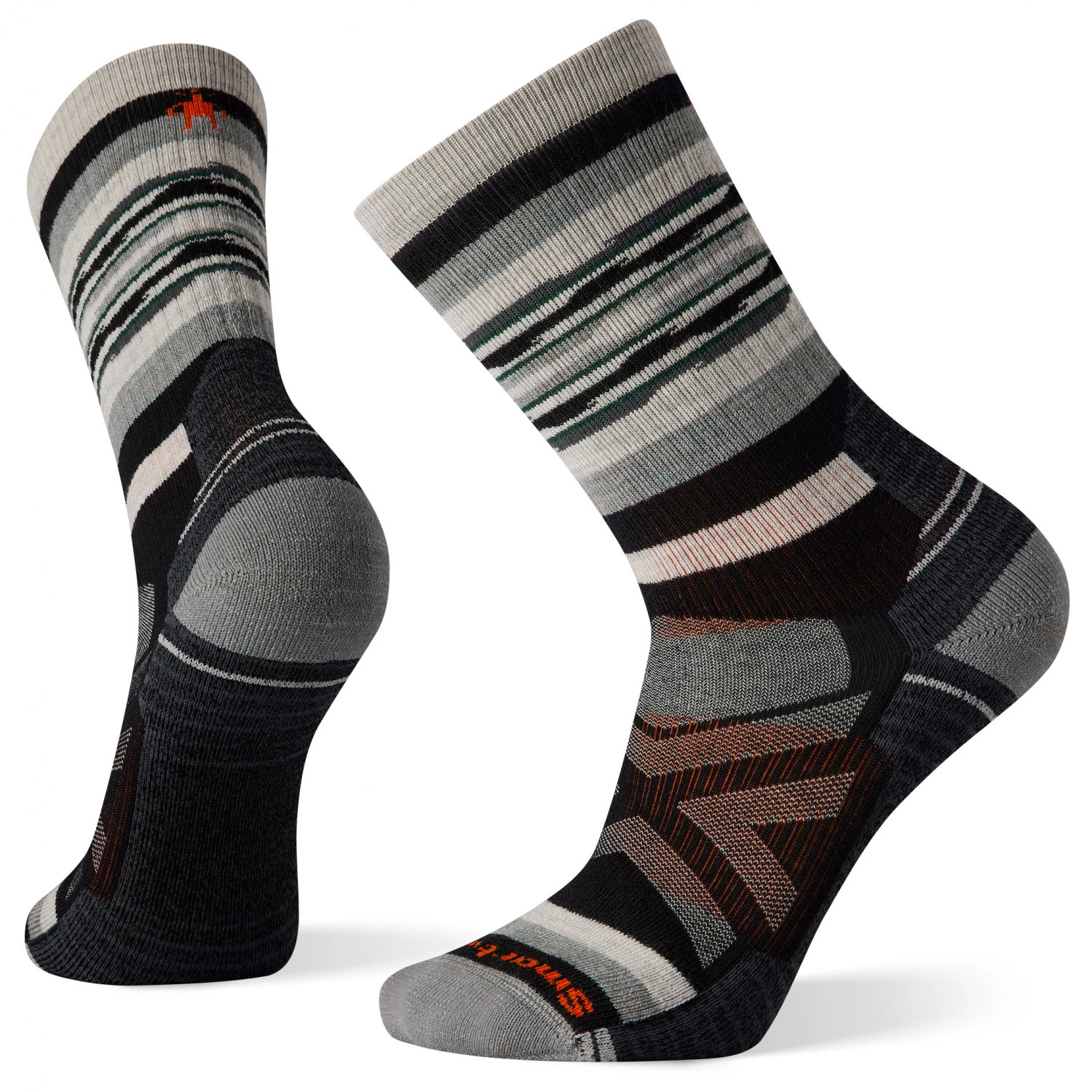 Smartwool - Performance Hike Full Cushion Rail Stripe Crew - Chaussettes de randonnée 4 Smartwool - Performance Hike Full Cushion Rail Stripe Crew - Chaussettes de randonnée – Image 2