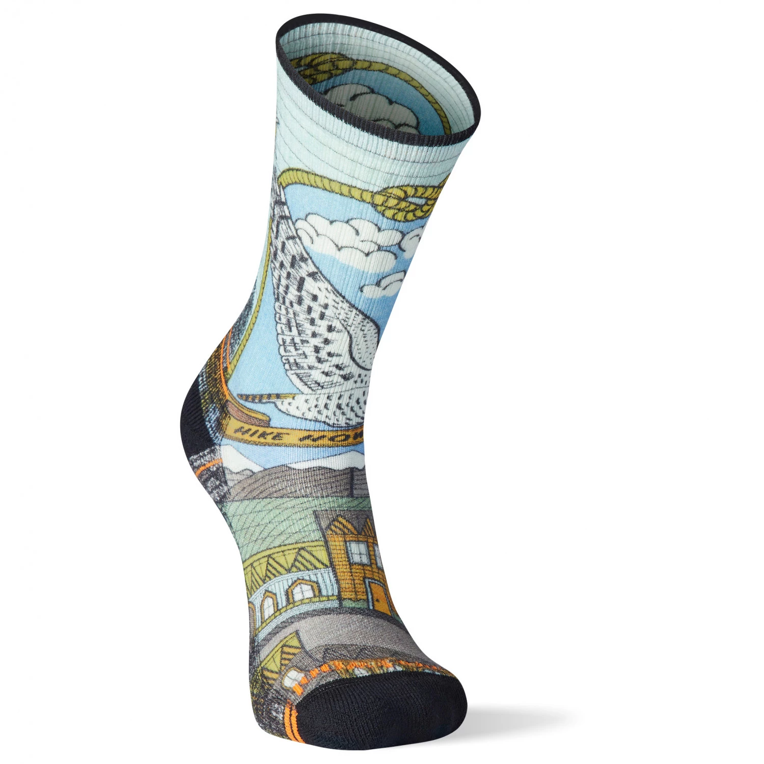 Smartwool - Performance Hike Light Cushion Print Crew - Chaussettes de randonnée 4 Smartwool - Performance Hike Light Cushion Print Crew - Chaussettes de randonnée – Image 2