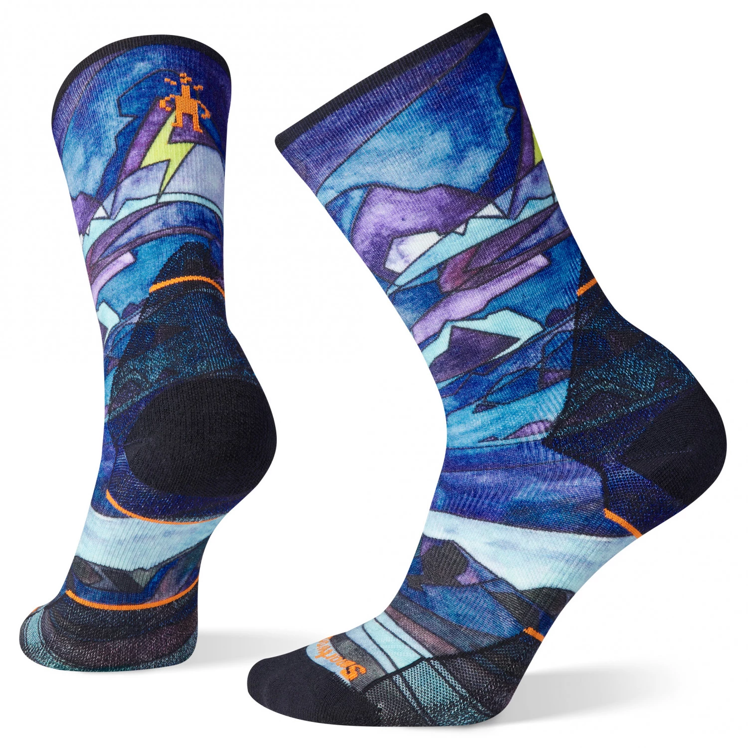 Smartwool - Women's Athlete Run Print Crew - Chaussettes de running 6 Smartwool - Women's Athlete Run Print Crew - Chaussettes de running – Image 4