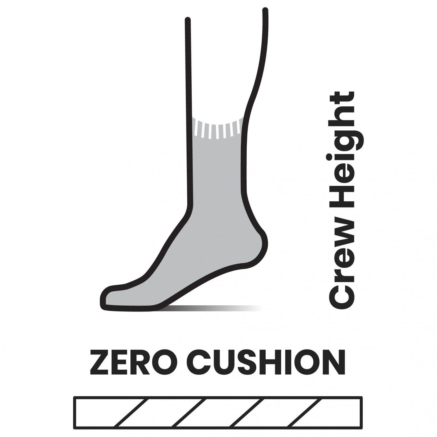 Smartwool - Women's Athlete Run Print Crew - Chaussettes de running 5 Smartwool - Women's Athlete Run Print Crew - Chaussettes de running – Image 3