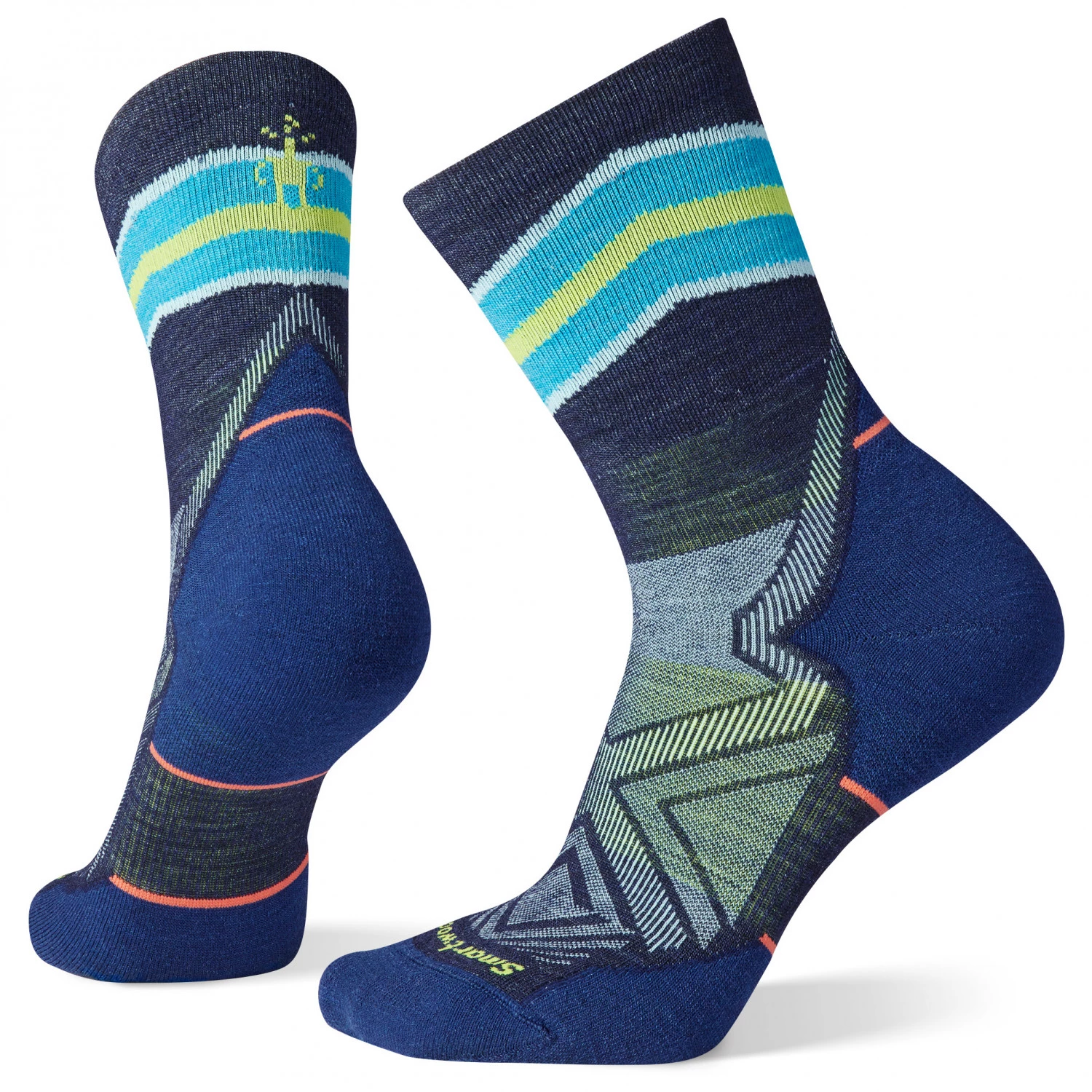 Smartwool - Women's Run Targeted Cushion Mid Crew - Chaussettes de running 3 Smartwool - Women's Run Targeted Cushion Mid Crew - Chaussettes de running